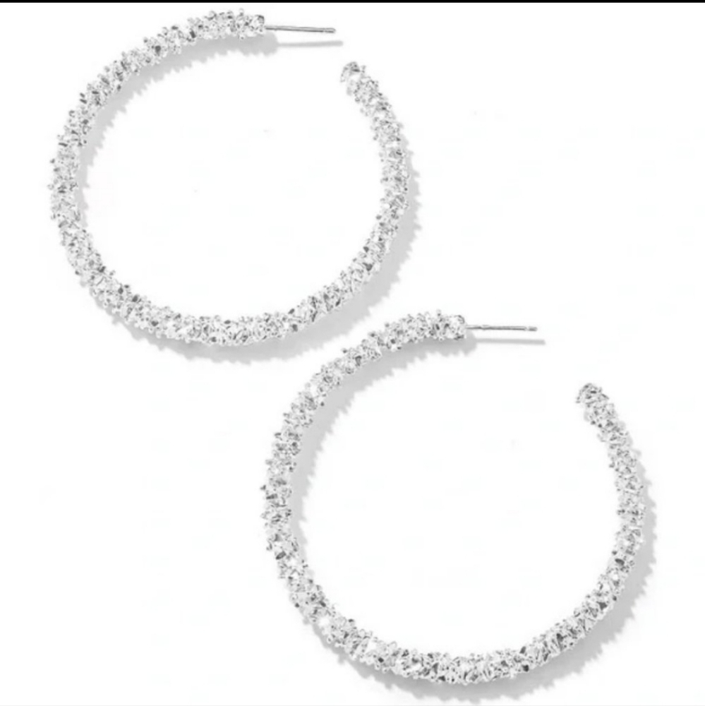 🌼Textured Hoop Earrings🌼